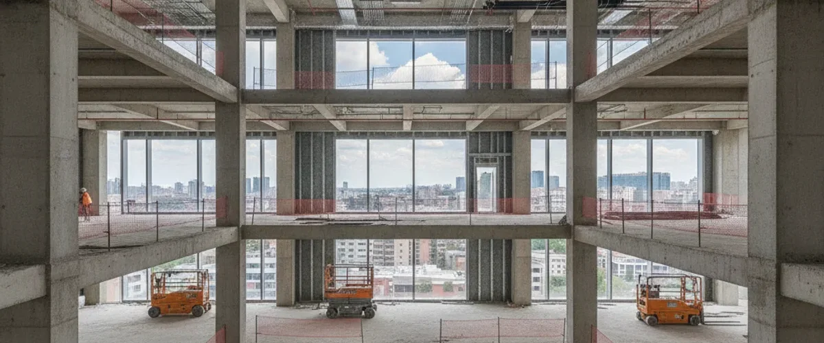 bureaux shell and core
