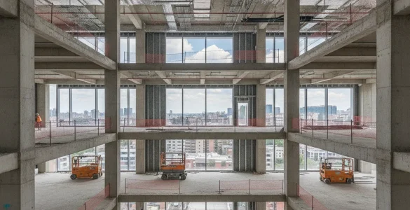 bureaux shell and core